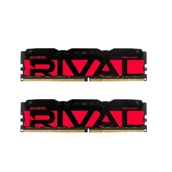 Pamięć DDR4 Rival Radiant 16GB (2*8)/3200 CL16 czerwona