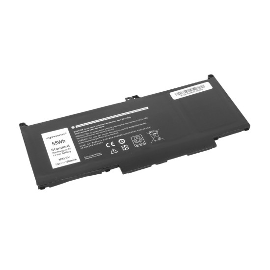 Bateria MXV9V do Dell Latitude 5300 5310 7300 7400 - 7200 mAh (55 Wh)