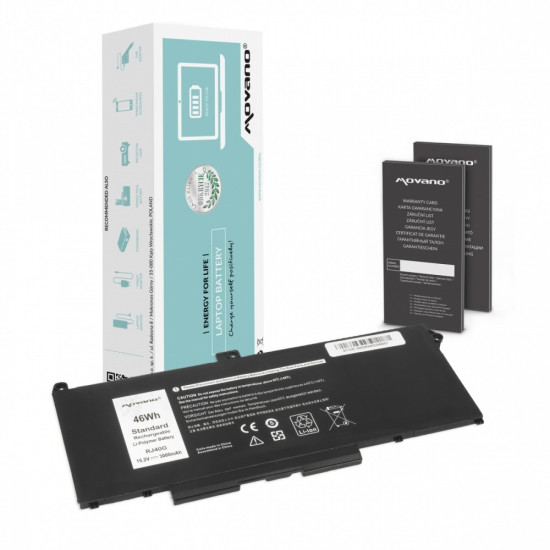 Bateria RJ40G Dell Latitude 5520 5420 Precision 3560 - 3000 mAh (46 Wh)