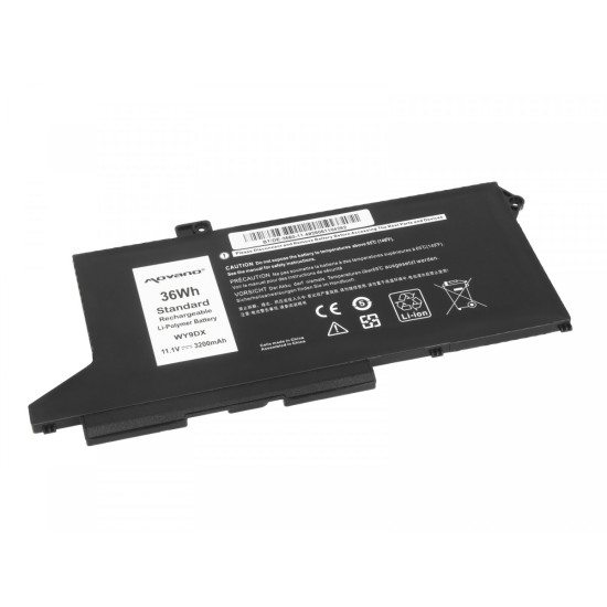 Bateria WY9DX Dell Latitude 5520 5420 Precision 3560 - 3200 mAh (36 Wh)
