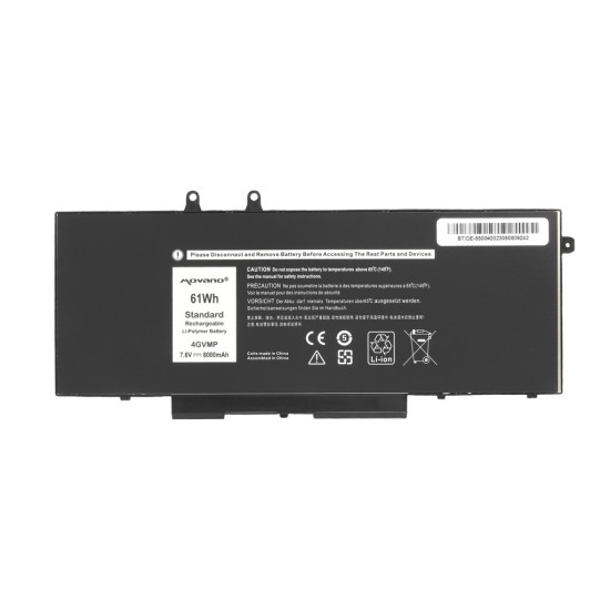 Bateria 4GVMP do Dell Latitude 5400 5500 - 8000 mAh (61 Wh)