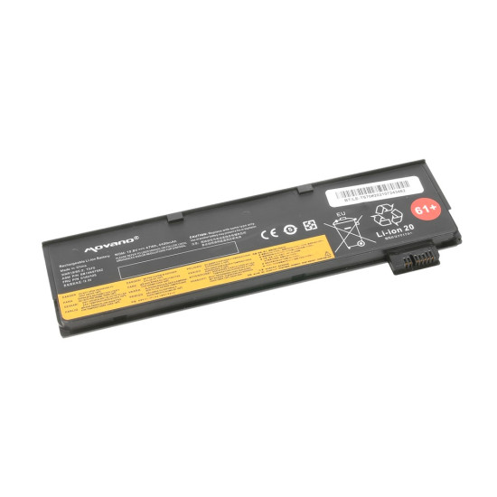 Bateria SB10K97582 do Lenovo ThinkPad T470 T570 - 4400 mAh (47 Wh)