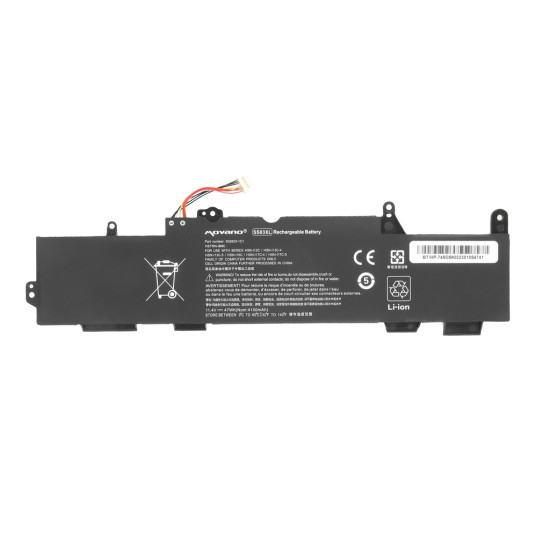 Bateria SS03XL do HP EliteBook 735 745 840 G5 G6 - 4100 mAh (47 Wh)