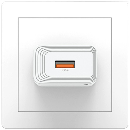 Ładowarka sieciowa T69 10,5W 2,1A USB-A biała 