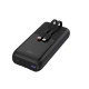 PowerBank 20000mAh ze zintegrowanymi kablami QC 3.0 LCD 20W czarny