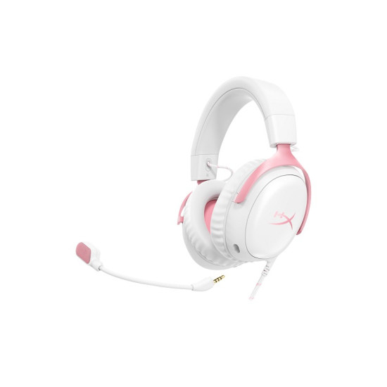 Zestaw słuchawkowy Cloud III Gaming Headset biały/różowy - 9W1Q4AA