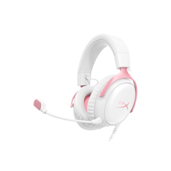 Zestaw słuchawkowy Cloud III Gaming Headset biały/różowy - 9W1Q4AA