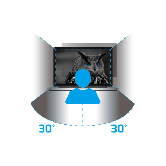 Filtr prywatyzujący RODO Owl 14'' 16:10 