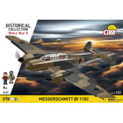 Klocki Messerschmitt BF 110C 578 klocków