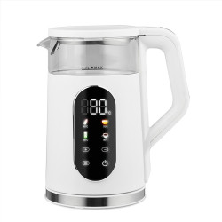 Czajnik elektryczny z regulacją temperatury 1,7l  2200W MR-023-WHITE