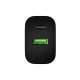 Ładowarka sieciowa Ribera 1xUSB-A 1xUSB-C 20W czarna 