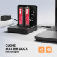 Stacja dokująca i klonująca ADSA-M2C22 USB-C 2xNVMe /SATA M.2 20Gbps