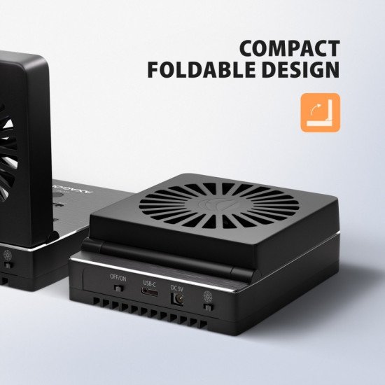 Stacja dokująca i klonująca ADSA-M2C22 USB-C 2xNVMe /SATA M.2 20Gbps