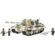 Klocki Panzerjager Tiger ausf.B 1371 elementy
