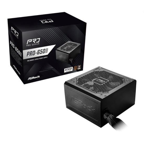 Zasilacz PRO-650B 650W 80PLUS BRONZE NON MODULAR