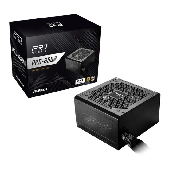 Zasilacz PRO-650G 650W 80PLUS GOLD NON MODULAR