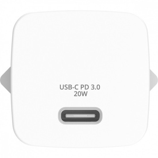 Ładowarka uniwersalna Mini GaN 20W z kablem 1m, USB-C P.D 3.0 