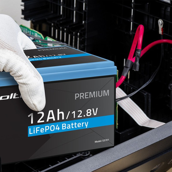 Akumulator LiFePO4 Litowo-Żelazowo-Fosforanowy | 12.8V | 12Ah |  153.6Wh | BMS 
