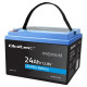 Akumulator LiFePO4 Litowo-Żelazowo-Fosforanowy | 12.8V | 24Ah |  307.2Wh | BMS 