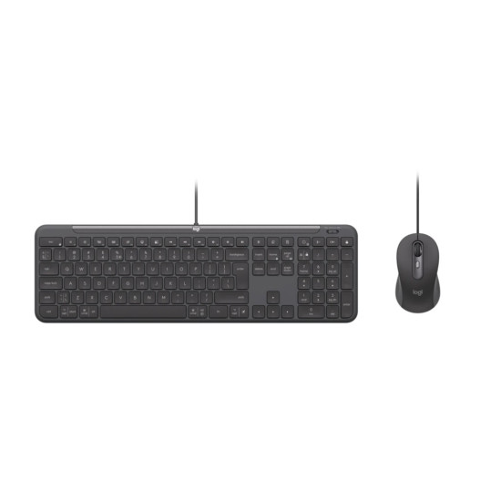 Zestaw klawiatura i mysz MK620 for Business Wired Combo Graphite US