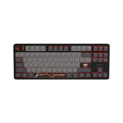 Klawiatura Kanabo K6 US RGB magnetyczna czarno-szara