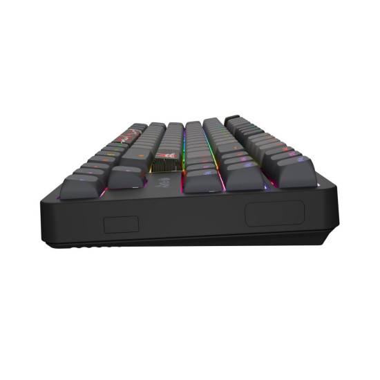 Klawiatura Kanabo K6 US RGB magnetyczna czarno-szara