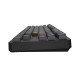 Klawiatura Kanabo K6 US RGB magnetyczna czarno-szara
