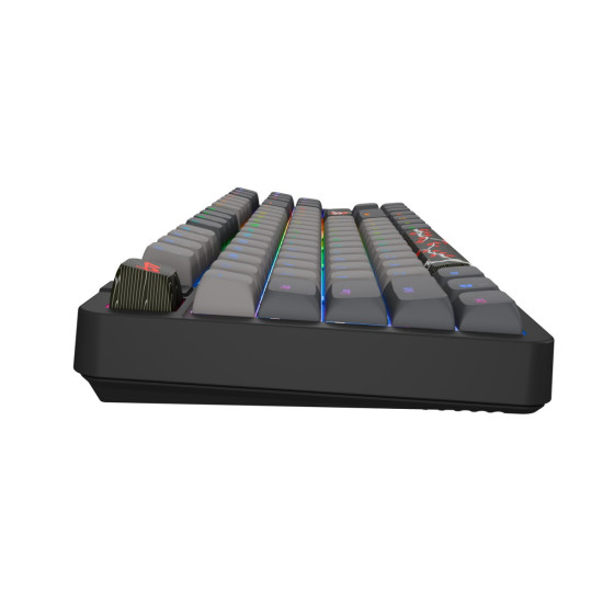 Klawiatura Kanabo K6 US RGB magnetyczna czarno-szara