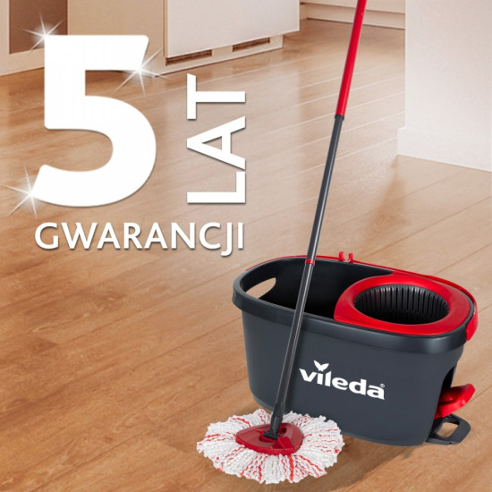 Mop obrotowy TURBO 3w1 Microfibre