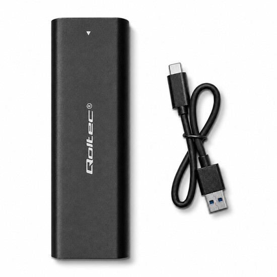 Obudowa | kieszeń do dysków M.2 SATA SSD | NVME | USB typ C 