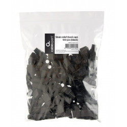 Osłonka na wtyk RJ45 100sztuk/czarna