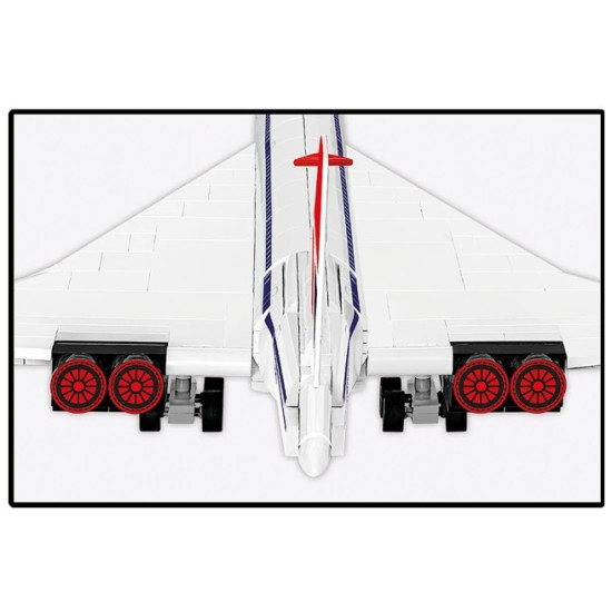 Klocki Samolot Concorde G-BBDG 518 elementów