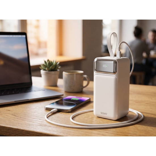 Powerbank BA-15 50000 mAh biały 