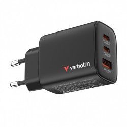 Ładowarka GaN 65W QC 3.0, 2x USB-C, 1x USB PD 3.0 EU