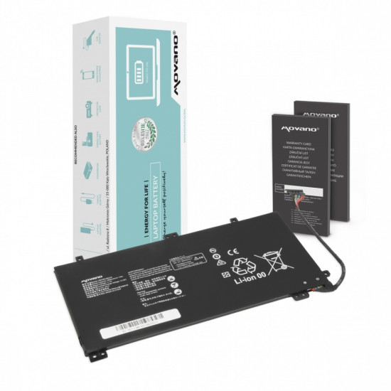 Bateria do Huawei Matebook 13 WRT-W19 WX9 W29 HN-W19 HB4593J6ECW - 3660 mAh (41.7 Wh)