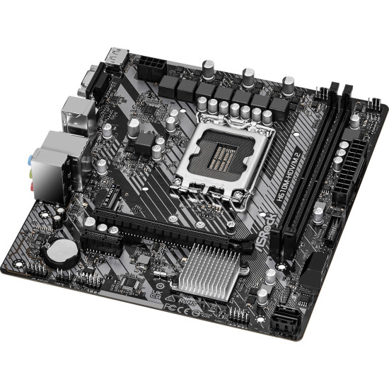 Płyta główna H610M-HDV/M.2 R2.0 s1700 2DDR4 DP/HDMI mATX 