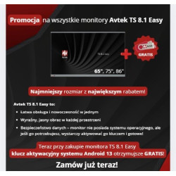 Monitor interaktywny TS 8.1 Easy 75 z Androidem