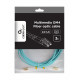 Kabel światłowodowy wielomodowy duplex OM4 50/125, LC/LC, 3m