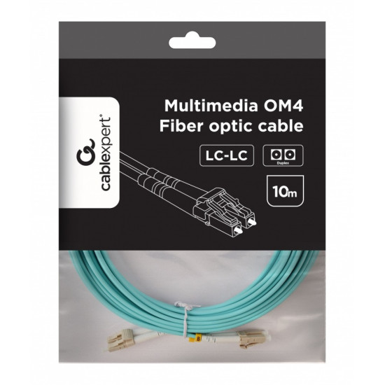 Kabel światłowodowy wielomodowy duplex OM4 50/125,LC/LC,10m