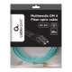 Kabel światłowodowy wielomodowy duplex OM4 50/125,LC/LC,30m