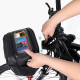 Torba na kierownice GS9 3L sakwa rowerowa czarna 
