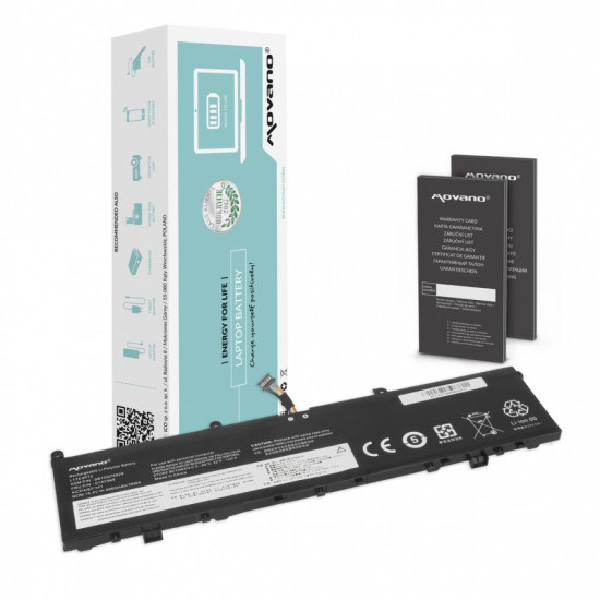 Bateria L17C4P72 L17M4P72 Lenovo ThinkPad P1 X1 Extreme 1st 2nd Gen 01AY969 - 4960 mAh (76 Wh)