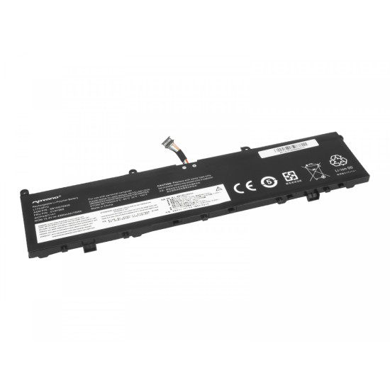 Bateria L17C4P72 L17M4P72 Lenovo ThinkPad P1 X1 Extreme 1st 2nd Gen 01AY969 - 4960 mAh (76 Wh)