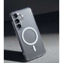 Etui Hybrid Clear magnetic MagSafe Samsung Galaxy A57 przezroczyste