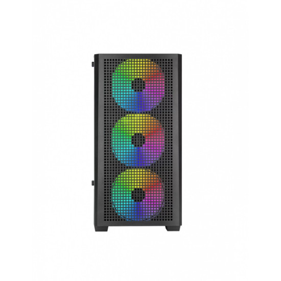 Obudowa MARS MC-VECTOR Czarna mATX 4xARGB 
