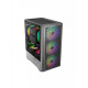 Obudowa MARS MC-VECTOR Czarna mATX 4xARGB 