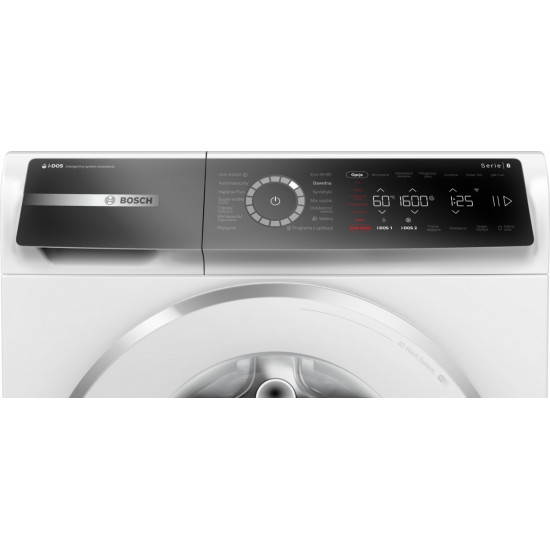 Pralka WGB256A9PL Serie 8 10kg, i-DOS