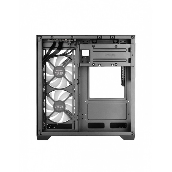 Obudowa MARS MC-VIEW3 Czarna mATX 3xARGB 