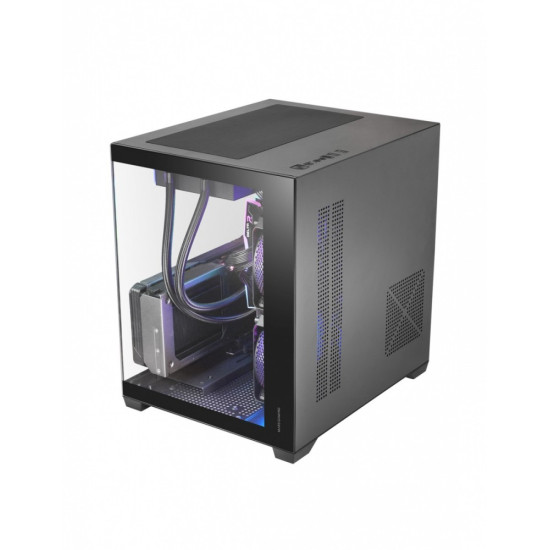 Obudowa MARS MC-VIEW3 Czarna mATX 3xARGB 