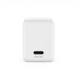 Ładowarka sieciowa Ultra Compact GaN USB-C 45W PD 3.0 z PPS biała